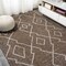 Jonathan Y Carwa Tribal Diamond Trellis Brown/Beige 5 ft. x 8 ft. Indoor/Outdoor Area Rug SMB128B-5 - alternate 7