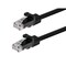 Monoprice Cat6 24AWG Utp D Cable, 6" Black 11216 - alternate 1