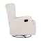 Flash Furniture Omma Swivel Glider Rocker Recliner Chair, Manual 360 Degree Swivel Wingback Recliner CY-RAC-537-OFWBC-GG - alternate 7