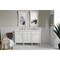 James Martin Vanities 60" D Vanity, Bright White w/Eternal Jasmine Pearl Top w/FreePower Wireless Charger 655-V60D-BW-FEJP - alternate 7