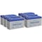 Power-Sonic PS-1270F2 12V 7Ah F2 AGM Rechargeable Battery, 6PK PS-1270 F2 - alternate 1