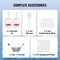 Vevor Commercial Snowflake Ice Machine 375LBS/24H Stainless Steel for Ice Cream FC170FD-1 - alternate 6
