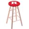 Holland Bar Stool Co Maple Counter Stool, Natural Finish, Rutgers Seat RC24MSNat - alternate 1