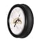 Holland Bar Stool Co Western Michigan University Indoor/Outdoor LED Thermometer ODThrm14BK-08WestMI - alternate 7