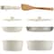 Home-Complete 8-Piece Pots and Pans Set Nonstick Cookware Set w/ Detachable Handle, Lids, Spatula, and Steam Pan KIT-PAN-1 - alternate 1