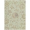 Homeroots 8' X 10' Artichoke Green Mint Green And Taupe Floral Washable Indoor Outdoor Area Rug 589449 - alternate 8