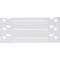 Brady Low Smoke Zero Halogen Double Sided PermaSleeve Heat Shrink Tubing, 0.125 in. Dia x 0.67 in. W, White 2LSZH-125-2-WT-3 - alternate 3