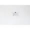 Homeroots Classic White Two Hook Hanging Coat Rack 397773 - alternate 8