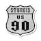 Signmission Sturgis Us 90, 6 Inch X 6 Inch, Plastic Sign SHI-P-6-481 - alternate 1