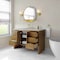 James Martin Vanities Hudson 48" Single Vanity, Honey Oak w/ 3 CM Lime Delight Silestone Top 435-V48-HNO-3LDL - alternate 7