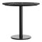 Flash Furniture Commercial 31.25" Black Faux Marble HPL Tabletop with Black Table Height RD Base ST-RD31-BKMAR-TR18-GG - alternate 7