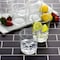 Martha Stewart 12 Piece Bowey Double Old Fashion and Highball Glassware Set 129261.12 - alternate 5