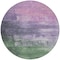 Homeroots 8' Lavender And Lilac Round Abstract Washable Indoor Outdoor Area Rug 610939 - alternate 5