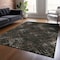 Homeroots 8' X 10' Brown And Chocolate Geometric Washable Indoor Outdoor Area Rug 588307 - alternate 7
