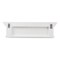 Homeroots Classic White Wood Wide Four Hook Hanging Coat Rack 397774 - alternate 6