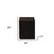 Homeroots 24" X 17" X 20" Dark Expresso Mdf Nightstand 319115 - alternate 6