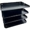 Huron Horizontal Slots Desk Organizer HURHASZ0152 - alternate 2