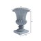 Leisuremod Urn Planter Handcrafted Fiberstone & MGO Clay - Weatherproof Indoor/Outdoor Pot LP28AC - alternate 9
