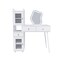Homeroots 39" White Wood Lighted Mirrored Dresser 691732 - alternate 1