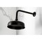 Kingston Brass 8" Round Raindrop Brass Shower Head with 12" Shower Arm, Oil Rubbed Bronze K124K35 - alternate 3