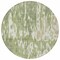 Homeroots 8' Sage And Ivory Round Abstract Washable Indoor Outdoor Area Rug 613316 - alternate 6