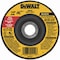 Black+Decker DEWALT HIGH PERFORMANCE BONDED DEPRESSED CENTER WHEEL, 4 .5 DIA X .25 THK, 7/8 IN DW4514 - alternate 2