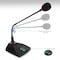 Pyle Desktop Gooseneck Wired Microphone System - Table Mounted Condenser Mic, XLR to 1/4'', Black PDMIKC5 - alternate 4