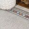 Jonathan Y Sebastian High-Low Modern Diamond Border Brown/Ivory 2 ft. x 8 ft. Indoor/Outdoor Runner Rug HWC102A-28 - alternate 6