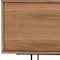 Homeroots 71in Brown And Black Enclosed Storage TV Stand 473288 - alternate 7