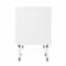 Homeroots 55" White Writing Desk With Four Drawers 402071 - alternate 7