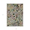Homeroots 9' X 12' Black And Artichoke Green Paisley Washable Indoor Outdoor Area Rug 588598 - alternate 6