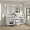 James Martin Vanities Lorelai 72" Double Vanity, Bright White, w/ 3 CM Siberian Silestone Top 424-V72-BW-3SFR - alternate 8