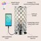 Jonathan Y Lucie 9.5" Mid-Century Modern Iron/Acrylic LED Mini Uplight Table Lamp w/USB Charging Port and Smart JYL1128A - alternate 7