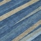 Homeroots 8' Denim Blue And Gray Round Striped Washable Indoor Outdoor Area Rug 597321 - alternate 6