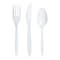 Smarty Had A Party MW Cutlery Kit - Fork, Teaspoon and Knife, 250PK 817-CASE - alternate 1