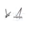 Global Door Controls Slimline Heavy Duty Commercial Grade 1 Door Closer in Aluminum - Sizes 1-6 TC4361-AL - alternate 8