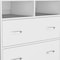 Homeroots 32" White Two Drawer Dresser With Open Shelving 544030 - alternate 12