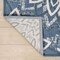 Jonathan Y Flora Abstract Bold Mandala High-Low Dark Blue/Cream 8 ft. x 10 ft. Indoor/Outdoor Area Rug AMC112E-8 - alternate 6