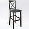 Crosley X-Back 2-Piece Bar Stool Set CF500430-BK - alternate 1