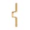 Corbett Lighting Lazio 2 Light Wall Sconce in Vintage Gold Leaf Finish 540-02-VGL - alternate 1