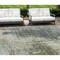Homeroots 9' X 12' Sage Beige And Brown Abstract Washable Indoor Outdoor Area Rug 587324 - alternate 1