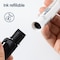 Deli MATE Dry-Erase Marker, Bullet Tip, Black, Low-Odor, 12PK EU00320 - alternate 4