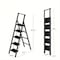 Wrightmaster 5.3 ft. Carbon Steel Leaning Step Ladder (9 ft. Reach), 600 lb. Load Capacity Type IAA Duty Rating ZR-186091 - alternate 4