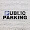 Signmission Public Parking, 36 Inch x 96 Inch, Vinyl Banner B-96-30821 - alternate 4
