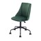 Homeroots Green and Black Adjustable Height Swivel Rolling Office Chair 568087 - alternate 8