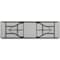 Lorell Folding Table, Gray, Steel, 96" W LLR66654 - alternate 2