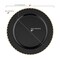 Smarty Had A Party Black with Gold Pearl String Round Disposable Plastic Dinnerware Value Set, 240PK 8870-BGVP-CASE - alternate 10