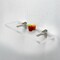 Fab Glass And Mirror Acrylic Shelf 6 x 24inces Brushed Nickel Bracket 3/4in Thickness Acrylic Pack of 1 AS19SC-6x24BN1P - alternate 1