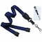 Brady LANYARD STANDARD, NAVY, 5/8in 16MM OPTIWEAVE, WITH DTACH SWIVEL HOOK ATTACHMENT, BREAK-AWAY ONLY 2135-4647 - alternate 1