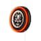 Holland Bar Stool Anaheim Ducks 15 Double Neon Wall Clock Clk15BK - alternate 5